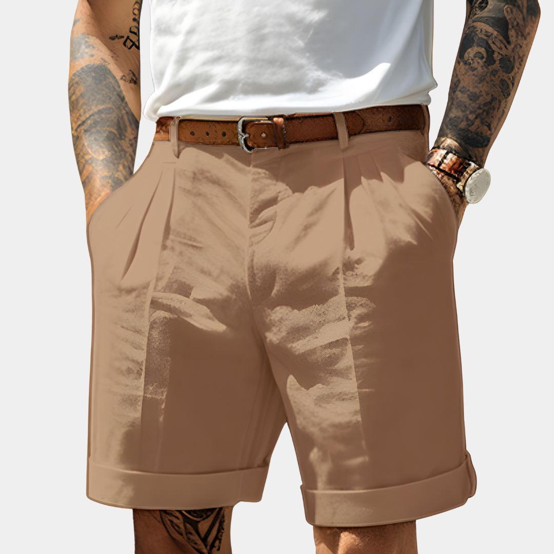 ASHMORE LANE | Breathable Cotton Bermuda Shorts
