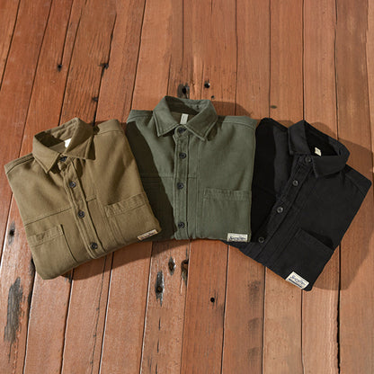 ASHMORE LANE | Fleece Cargo Shirt