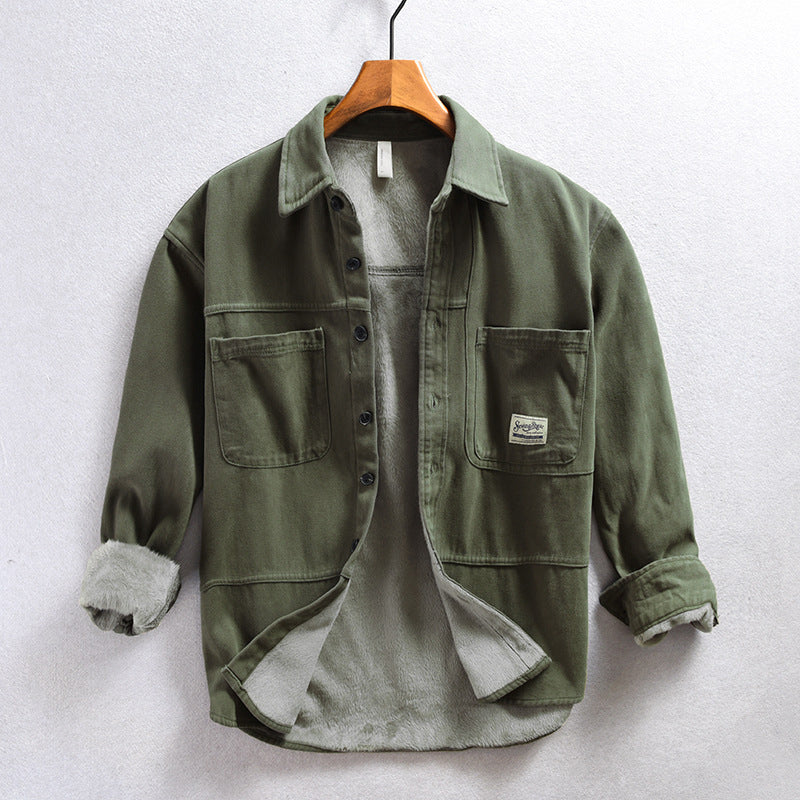 ASHMORE LANE | Fleece Cargo Shirt