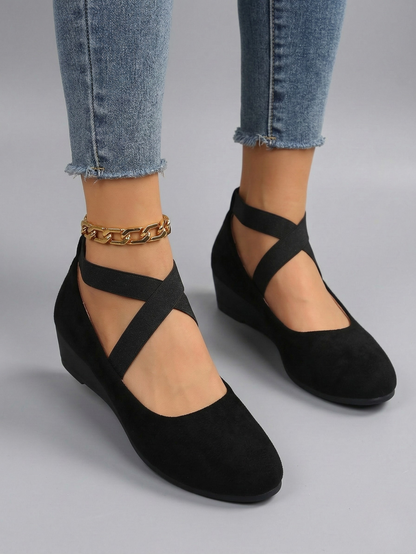 ASHMORE LANE | Madeleine Closed Wedge Shoes
