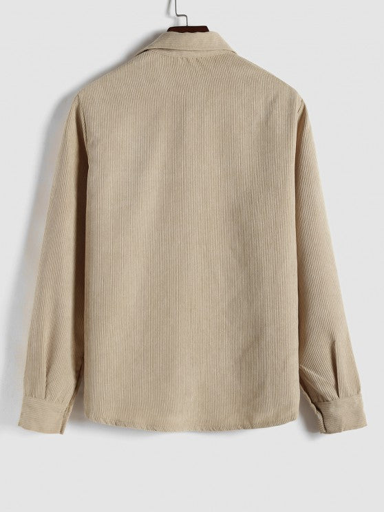 ASHMORE LANE | Half-Button Long-Sleeve Shirt