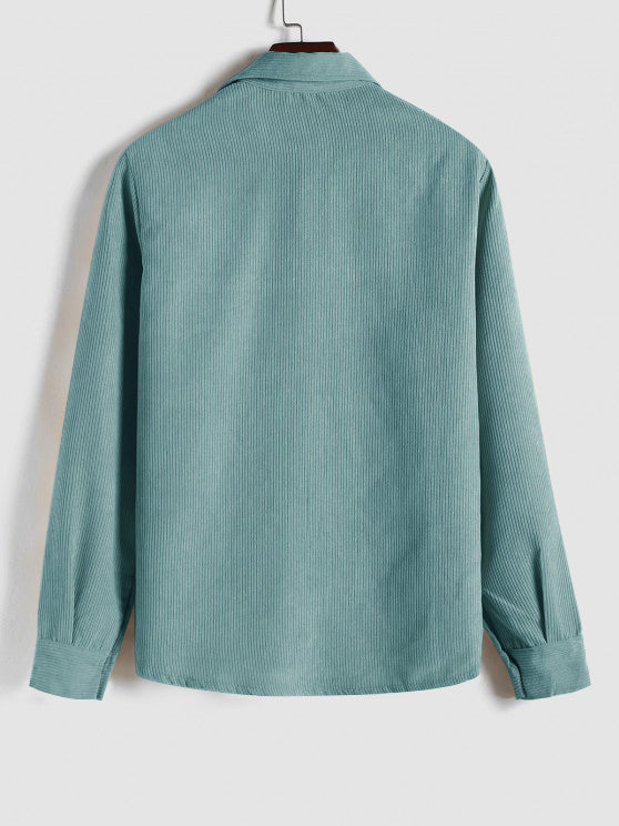 ASHMORE LANE | Half-Button Long-Sleeve Shirt