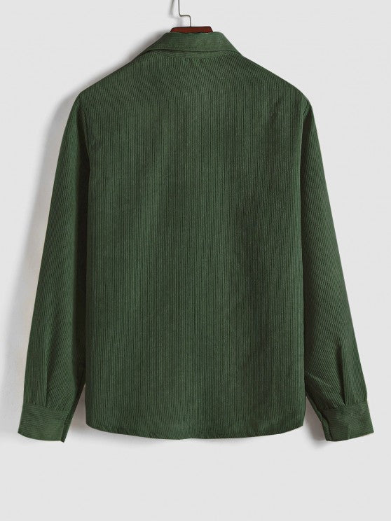 ASHMORE LANE | Half-Button Long-Sleeve Shirt
