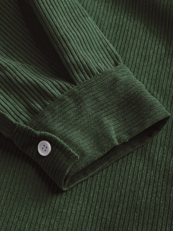 ASHMORE LANE | Half-Button Long-Sleeve Shirt