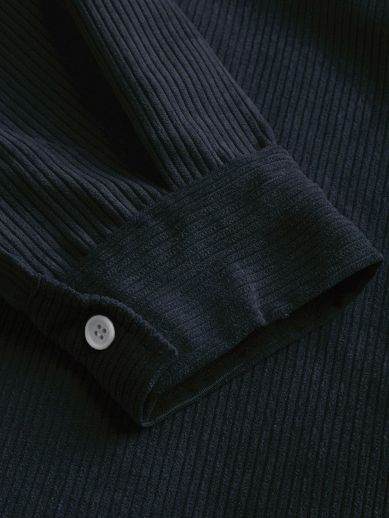 ASHMORE LANE | Half-Button Long-Sleeve Shirt