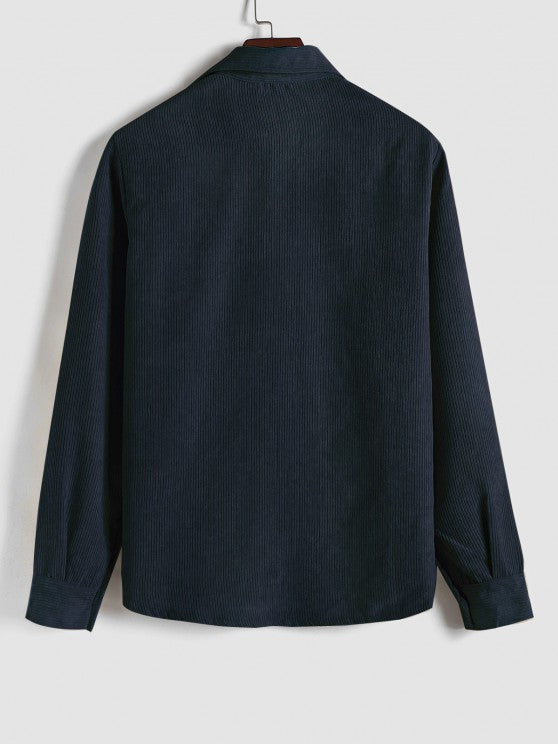 ASHMORE LANE | Half-Button Long-Sleeve Shirt
