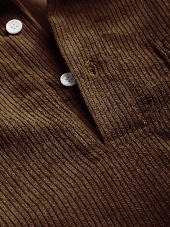 ASHMORE LANE | Half-Button Long-Sleeve Shirt