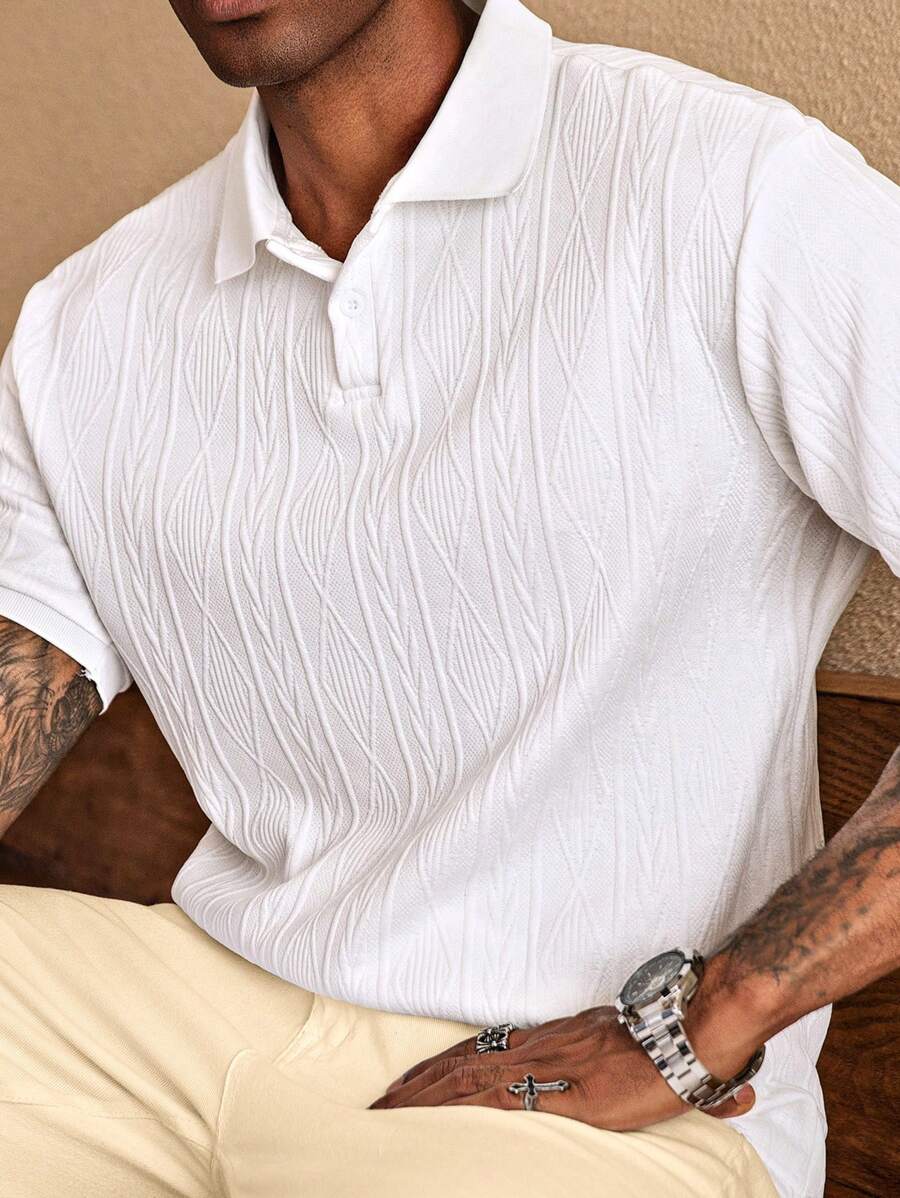 ASHMORE LANE | Nicolas Buttoned Summer Polo
