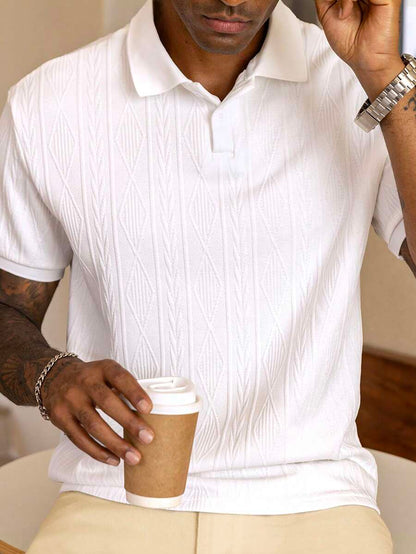 ASHMORE LANE | Nicolas Buttoned Summer Polo