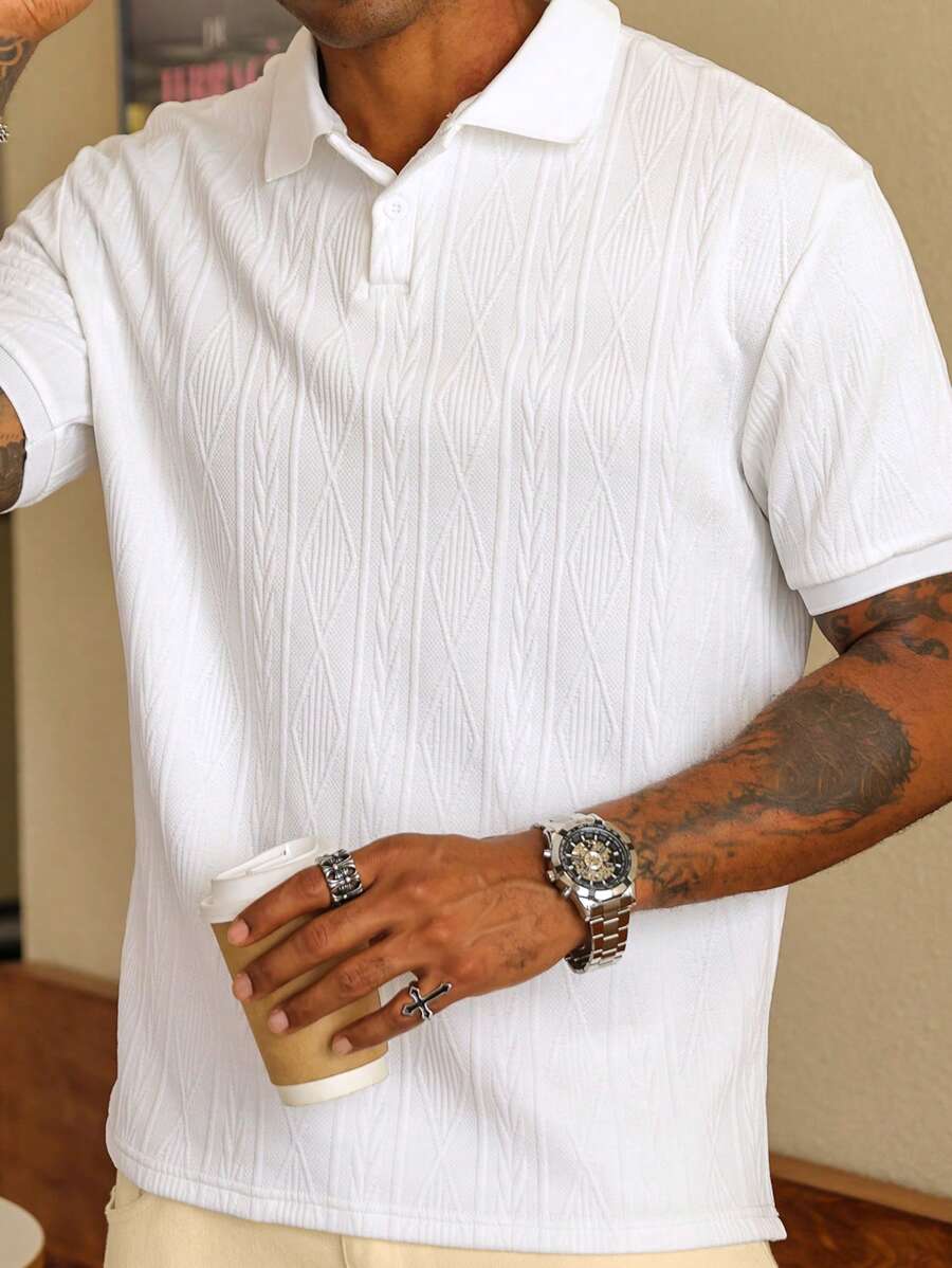 ASHMORE LANE | Nicolas Buttoned Summer Polo