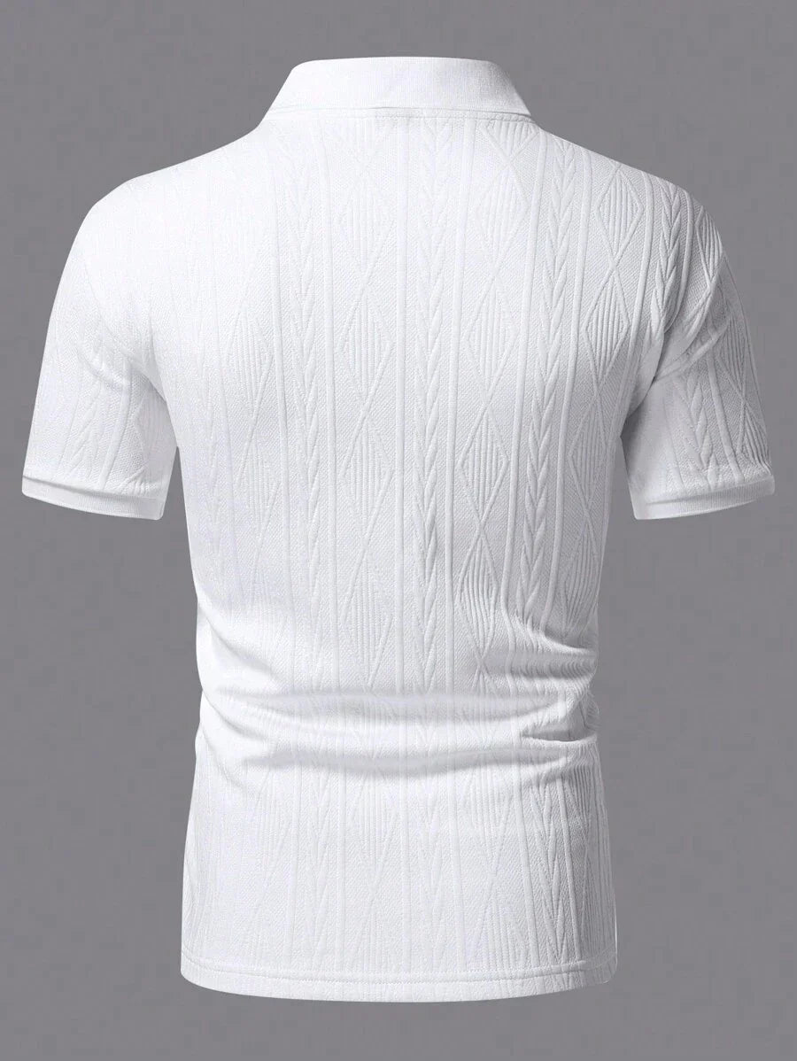 ASHMORE LANE | Nicolas Buttoned Summer Polo