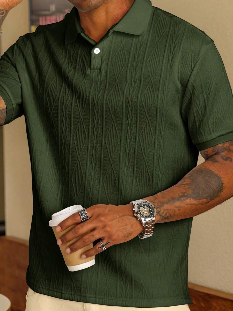 ASHMORE LANE | Nicolas Buttoned Summer Polo