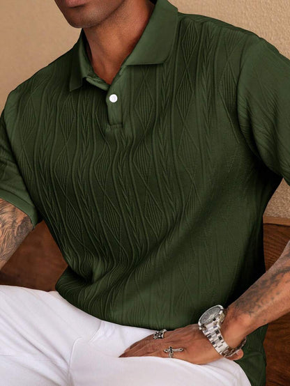 ASHMORE LANE | Nicolas Buttoned Summer Polo