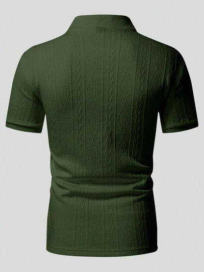 ASHMORE LANE | Nicolas Buttoned Summer Polo