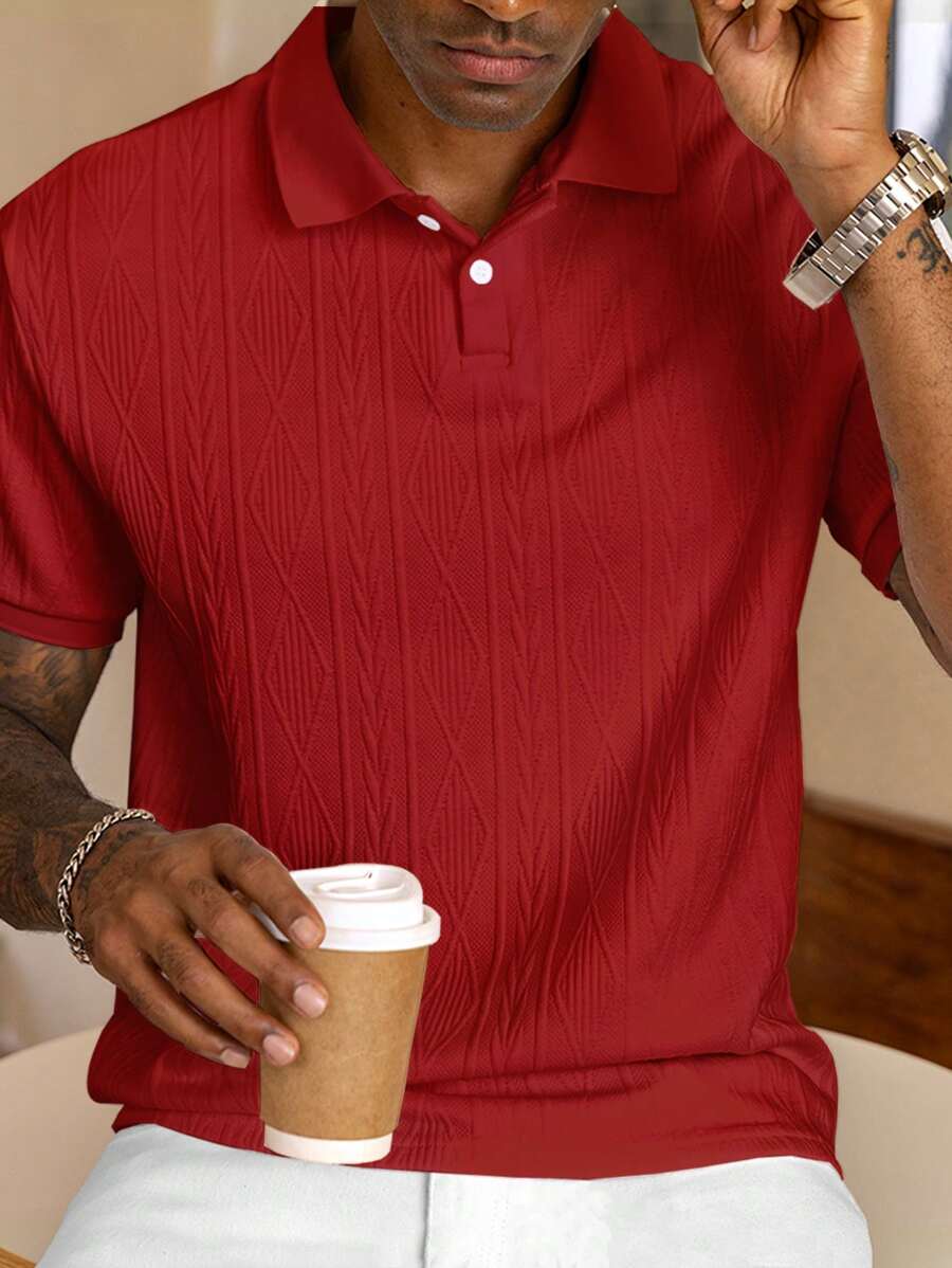 ASHMORE LANE | Nicolas Buttoned Summer Polo