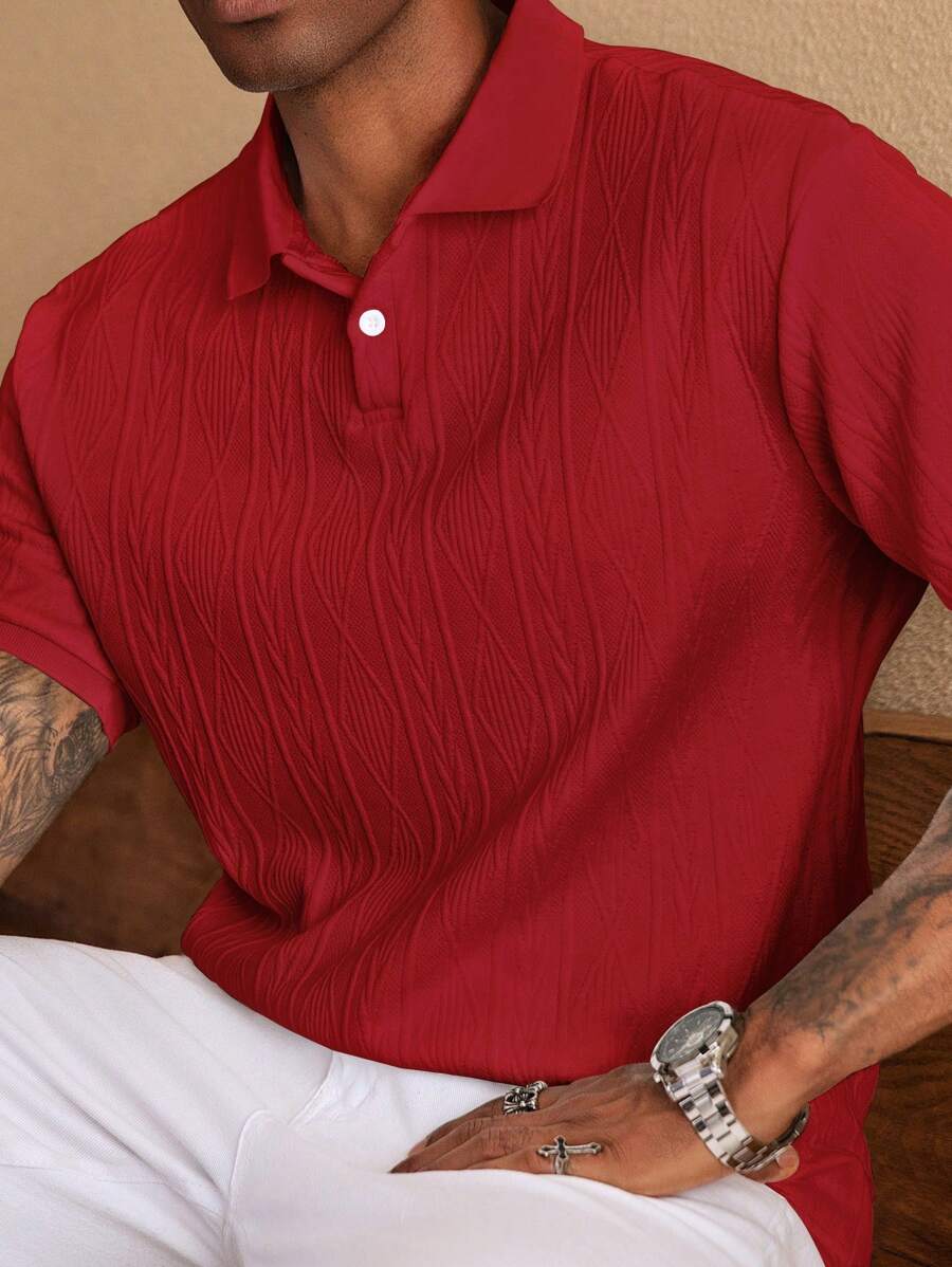 ASHMORE LANE | Nicolas Buttoned Summer Polo