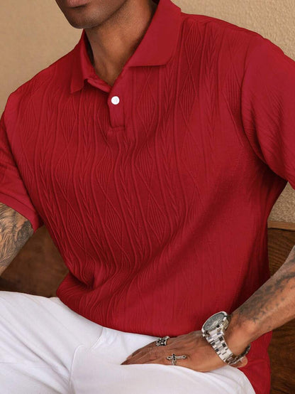ASHMORE LANE | Nicolas Buttoned Summer Polo