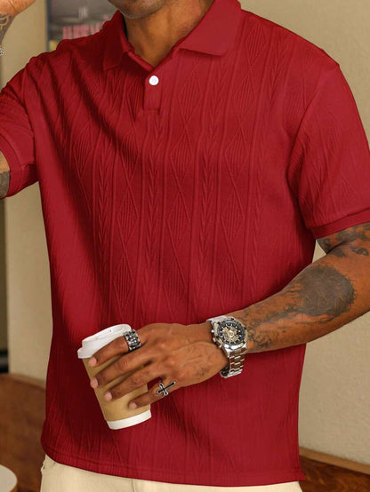 ASHMORE LANE | Nicolas Buttoned Summer Polo