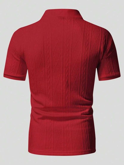 ASHMORE LANE | Nicolas Buttoned Summer Polo