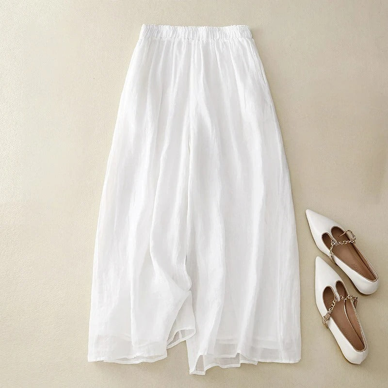 ASHMORE LANE | Elegant Linen Trousers