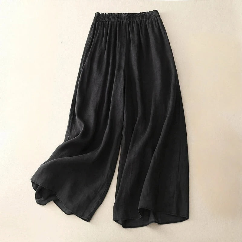 ASHMORE LANE | Elegant Linen Trousers