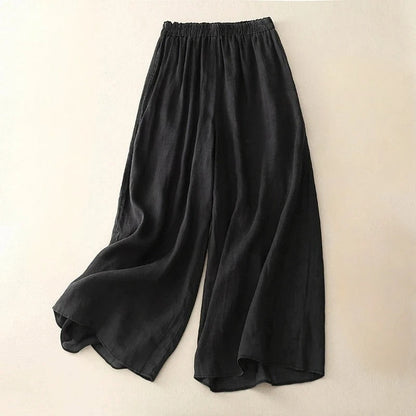 ASHMORE LANE | Elegant Linen Trousers