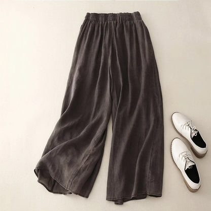 ASHMORE LANE | Elegant Linen Trousers