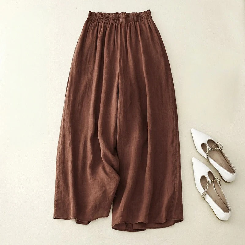 ASHMORE LANE | Elegant Linen Trousers