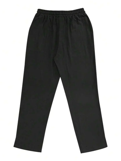 DELACROIX | PANTALON LÉGER EN LIN AVEC CORDON