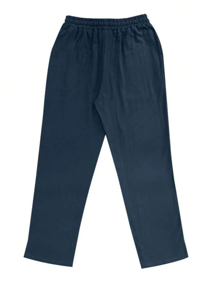 DELACROIX | PANTALON LÉGER EN LIN AVEC CORDON