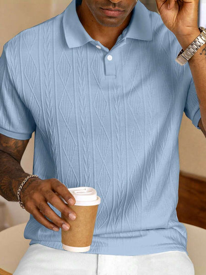 ASHMORE LANE | Nicolas Buttoned Summer Polo
