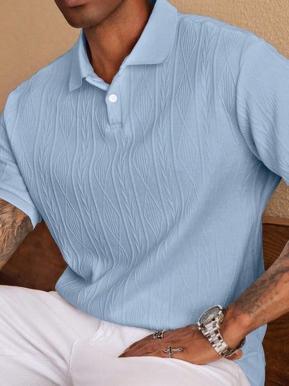 ASHMORE LANE | Nicolas Buttoned Summer Polo