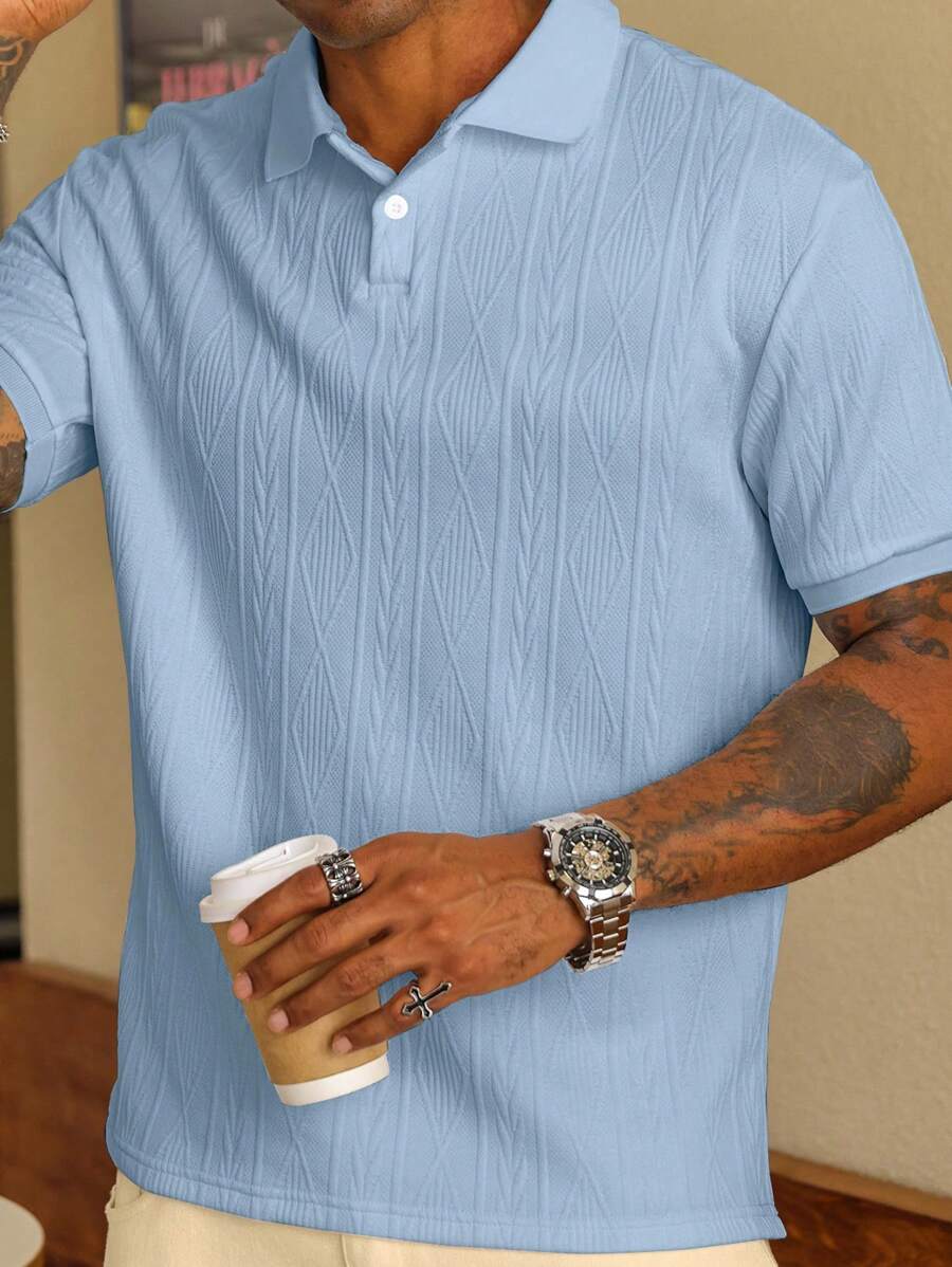 ASHMORE LANE | Nicolas Buttoned Summer Polo