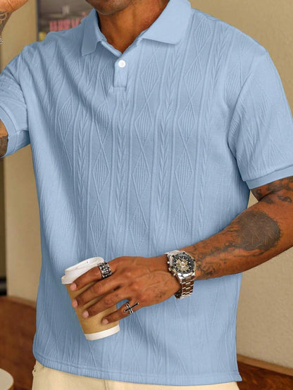 ASHMORE LANE | Nicolas Buttoned Summer Polo
