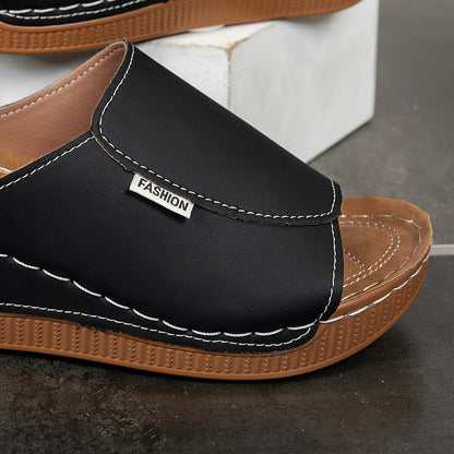 ASHMORE LANE | Isabelle Wedge Mules