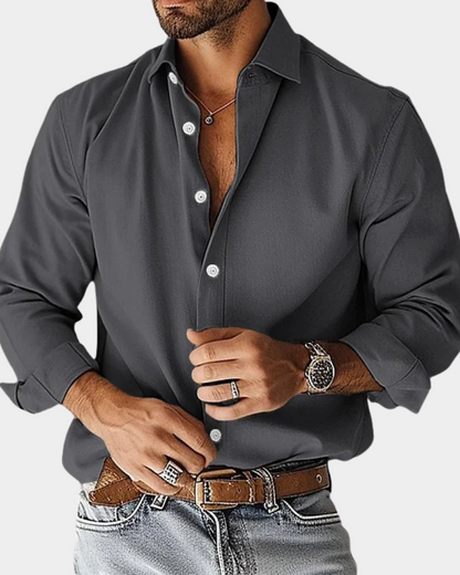 ASHMORE LANE | Slim Stretch Buttoned Shirt