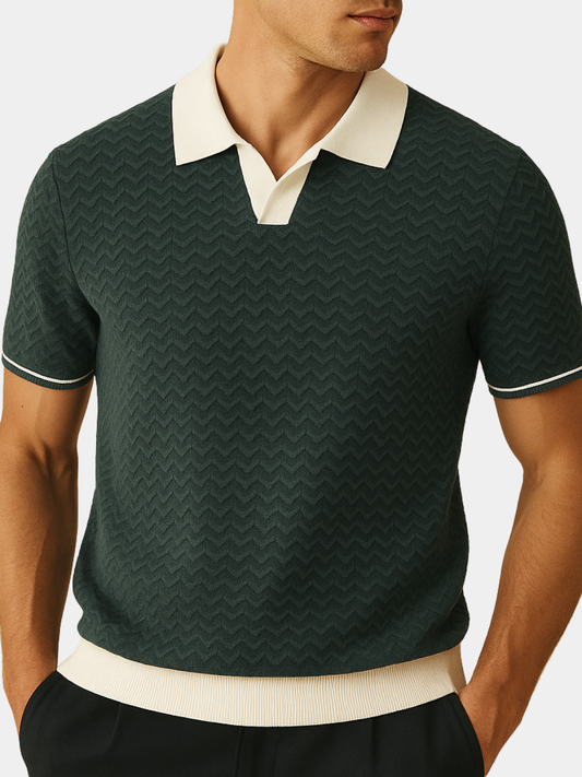 ASHMORE LANE | Lucien Textured Premium Polo