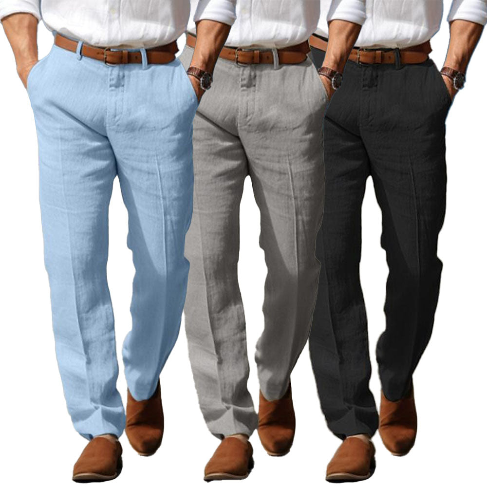 ASHMORE LANE | Premium Linen Trousers