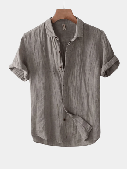Laurent | Chemise d'été en lin de luxe