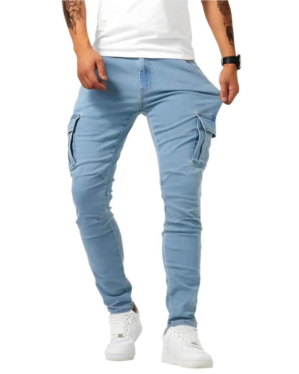 ASHMORE LANE | Stretch Cargo Trousers