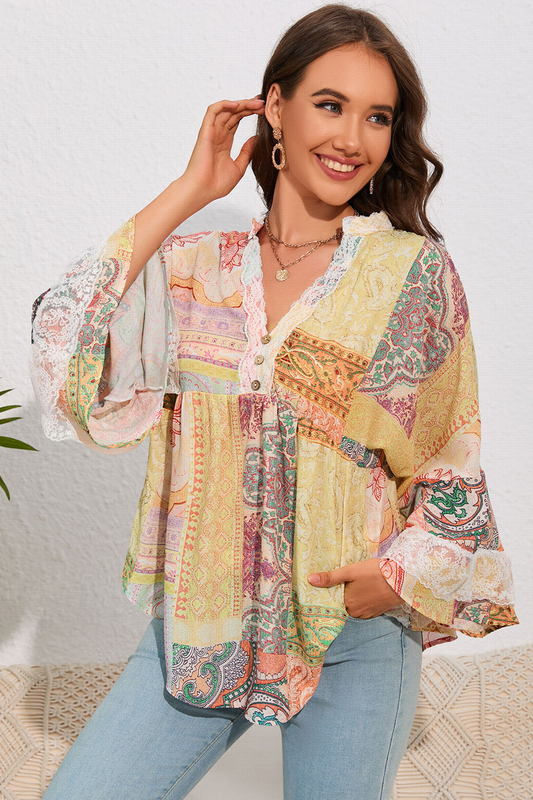 ASHMORE LANE | Delaney Long Blouse