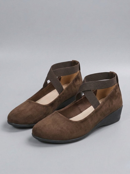 ASHMORE LANE | Madeleine Closed Wedge Shoes