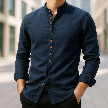 ASHMORE LANE | Linen-Cotton Shirt