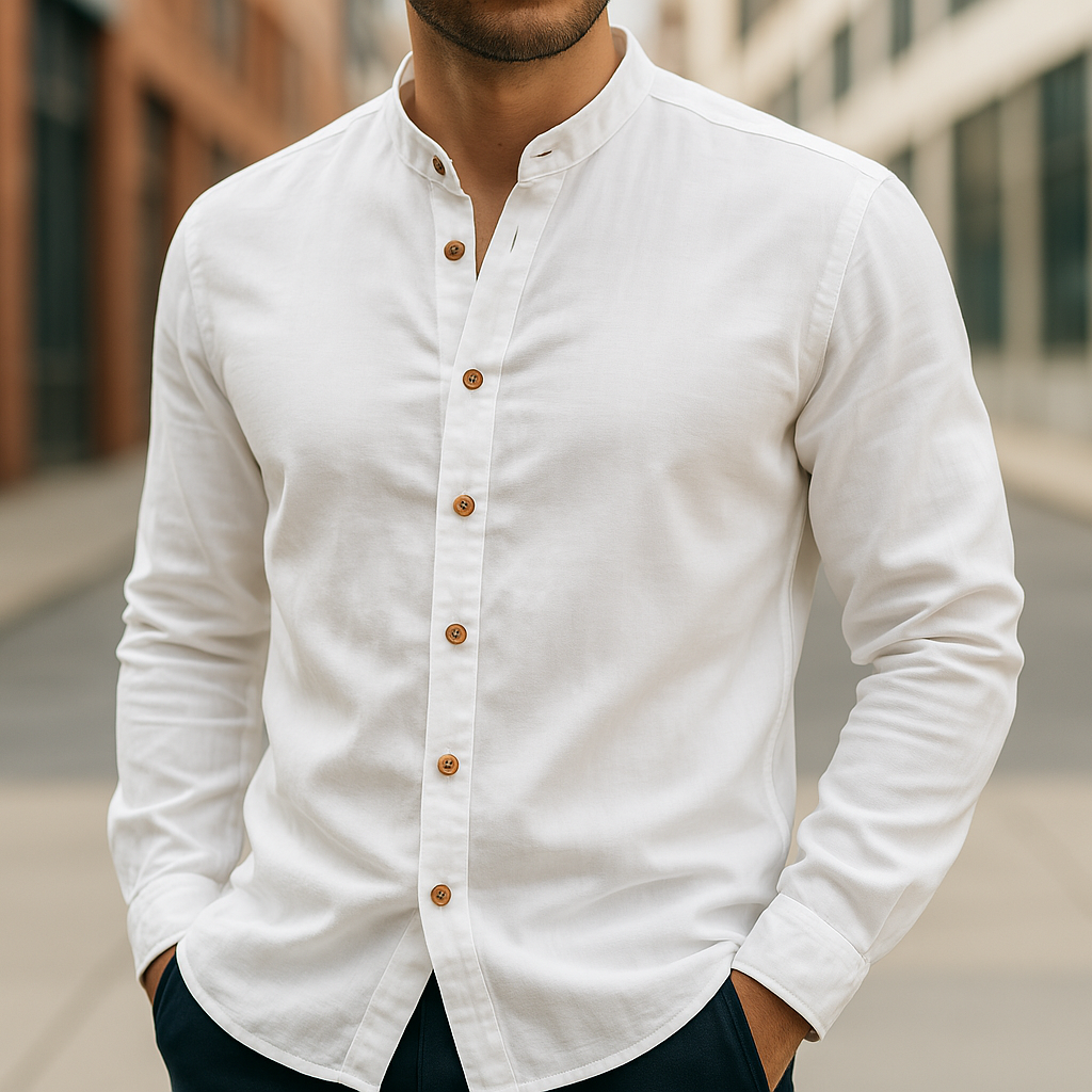 ASHMORE LANE | Linen-Cotton Shirt