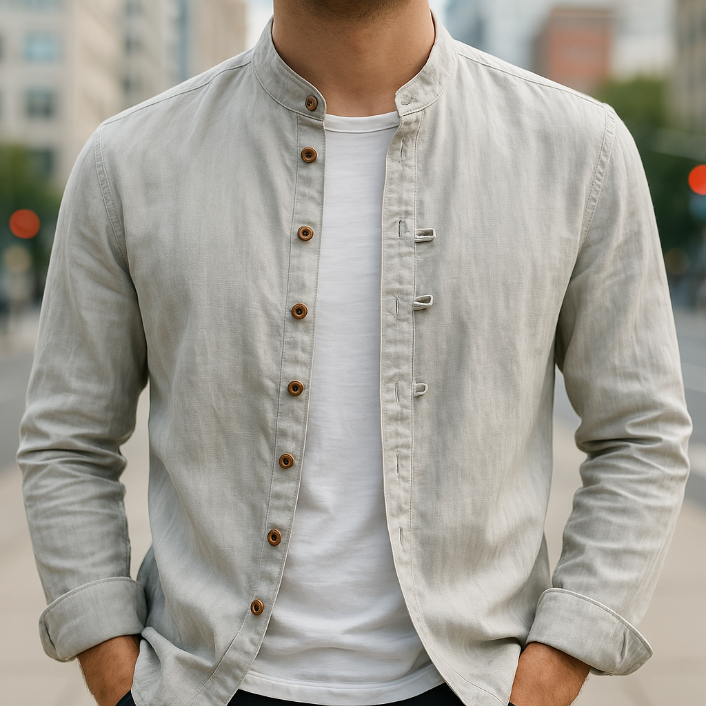 ASHMORE LANE | Linen-Cotton Shirt