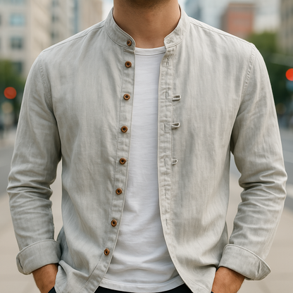 ASHMORE LANE | Linen-Cotton Shirt