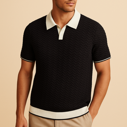 ASHMORE LANE | Lucien Textured Premium Polo