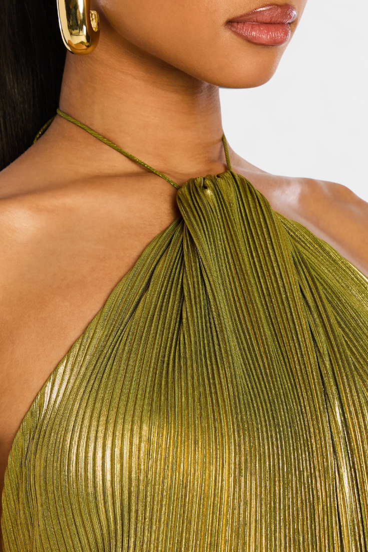 ASHMORE LANE | Golden Light Maxi Dress
