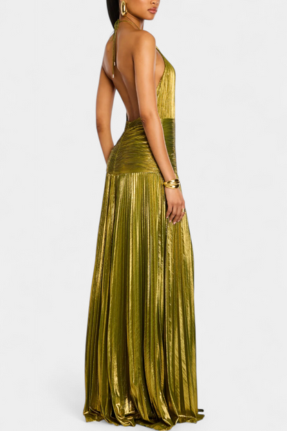 ASHMORE LANE | Golden Light Maxi Dress