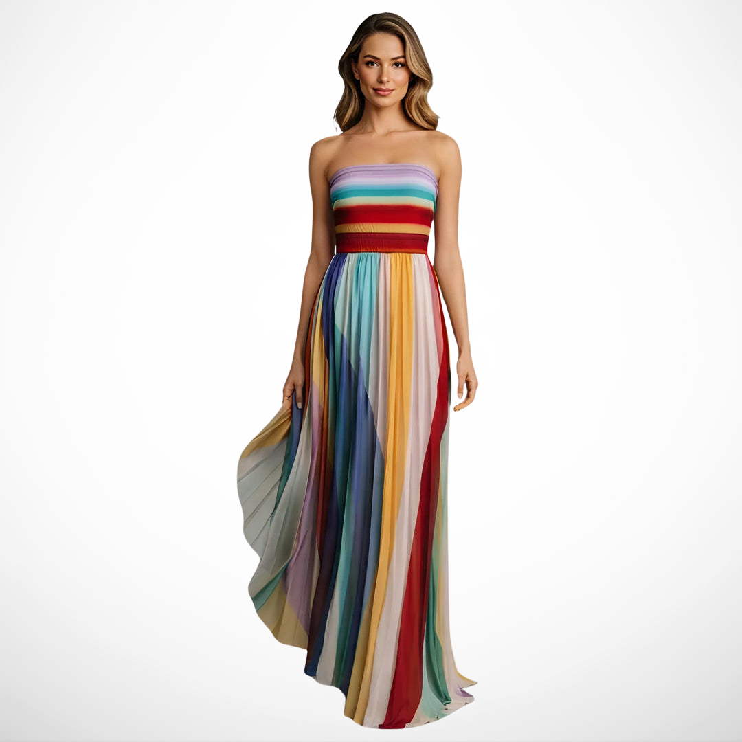 ASHMORE LANE | Colour Light Maxi Dress